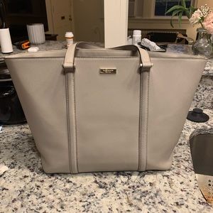 Kate Spade Neutral Large Tote